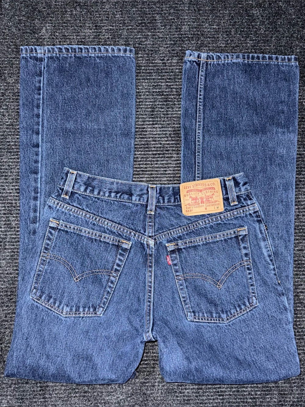 Vintage Y2K Levi’s 517 Slim Fit Boot Cut Jeans Women’s Sz 11 / 28x31 USA Made